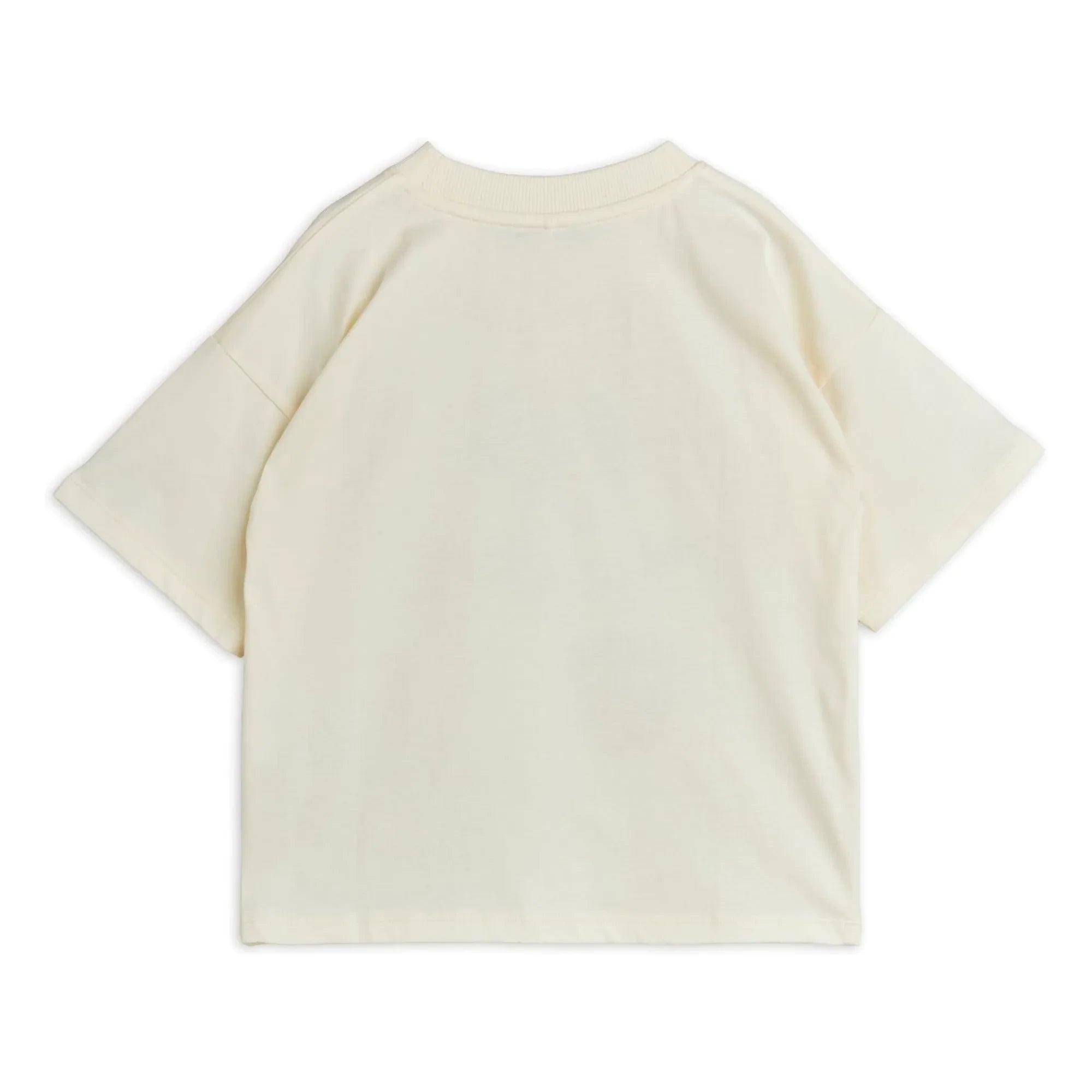 Mini Rodini - Camiseta de algodón orgánico Doggies | Blanca