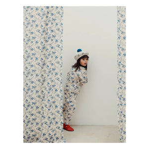 Emile et Ida - Pantalón acolchado con estampado floral | Crudo
