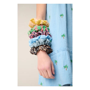 Tumble N'Dry - Set de 3 pinzas de leopardo | Azul