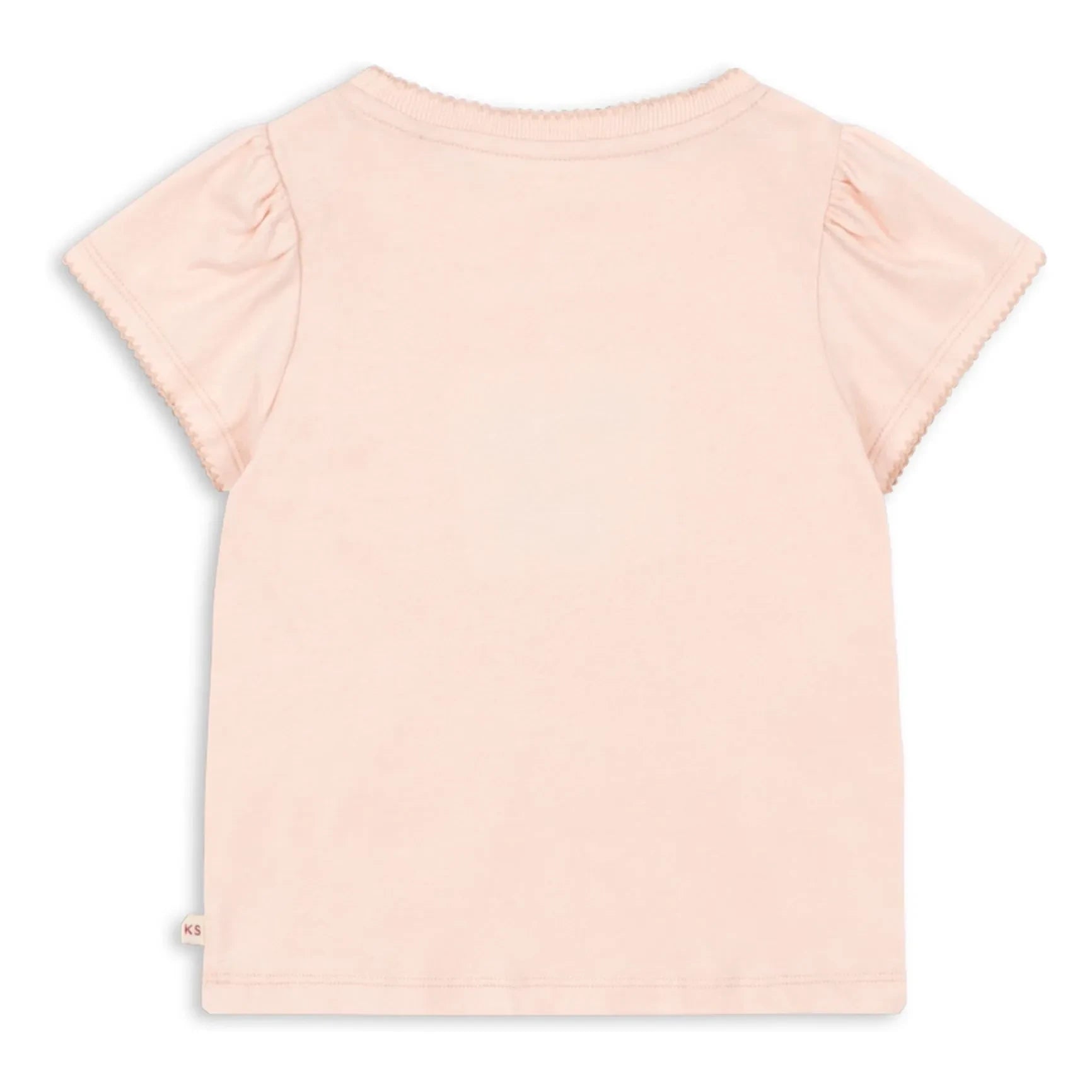 Konges Sløjd - Camiseta de algodón orgánico Famo Cherry | Rosa