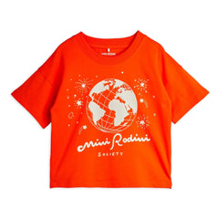 Mini Rodini - Camiseta de algodón orgánico Mini Rodini | Rojo