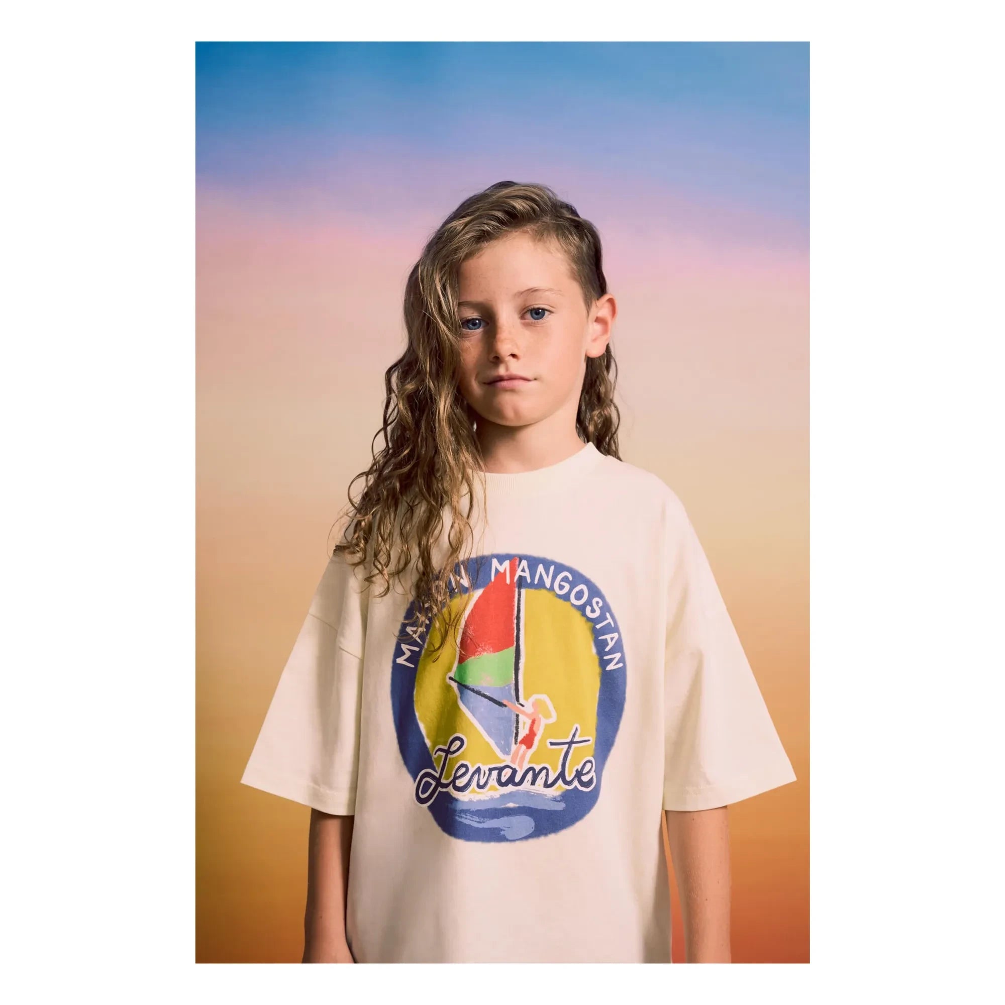 Maison Mangostan - Camiseta Levante | Amarillo pálido