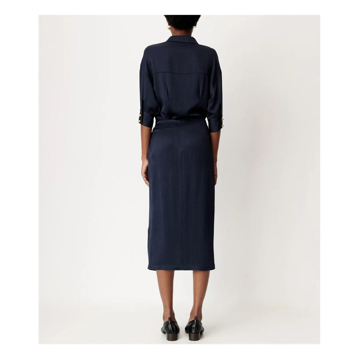 Sessùn - Blusa Darcy | Azul marino