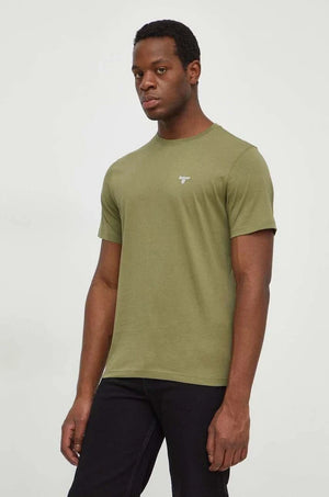Camiseta básica de algodón Barbour ESSENTIALS para hombre