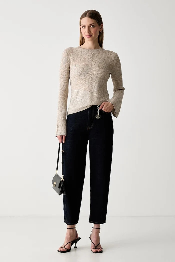 Jersey de algodón Liu Jo para mujer