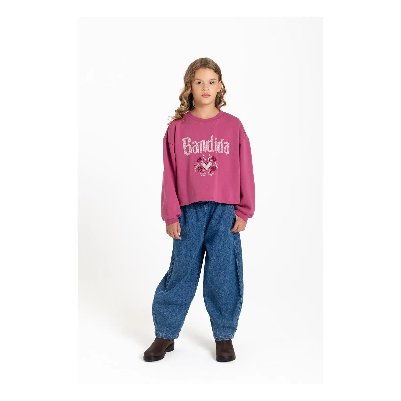 Hundred Pieces - Belmont Sweatshirt | Toz Pembe