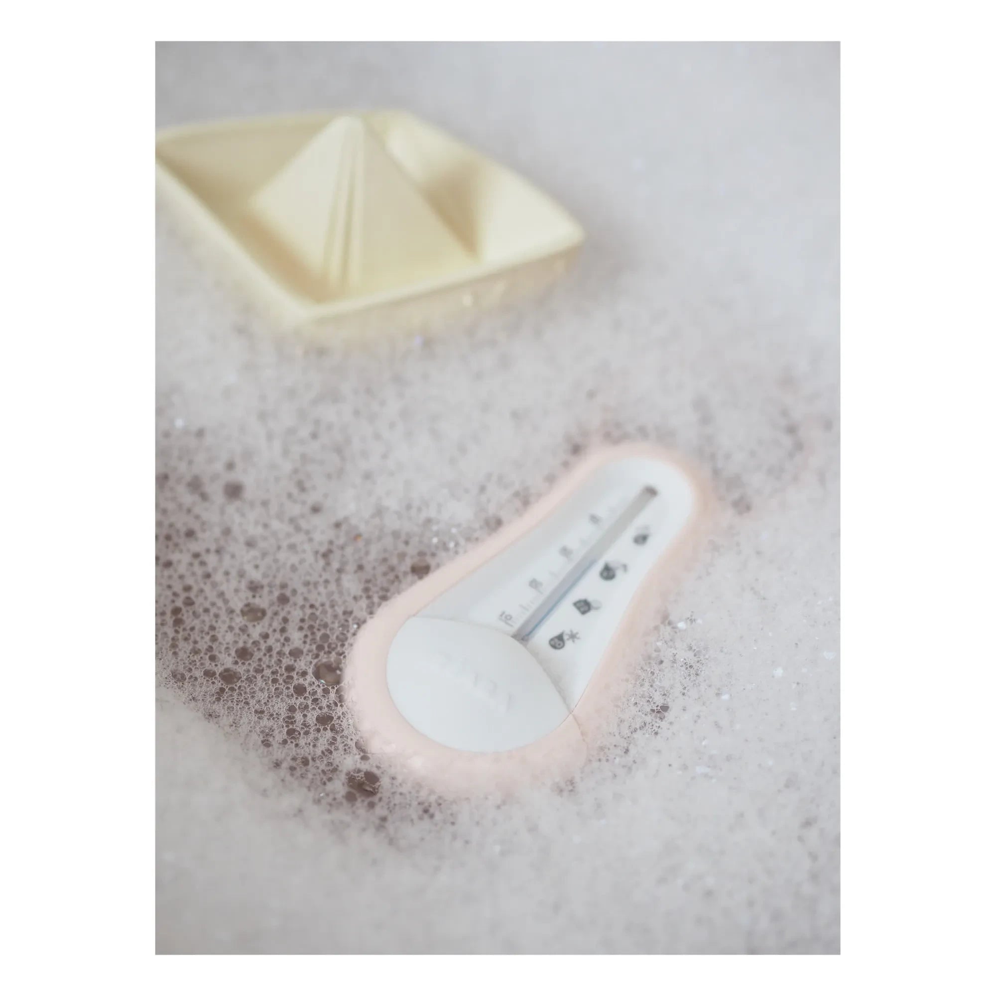 Béaba - Termómetro Digital de Baño | Rosa Polvo