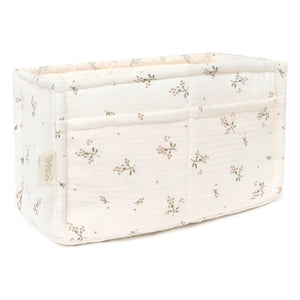 Cesta de almacenamiento de pañales Roseberry Babyshower | Crudo