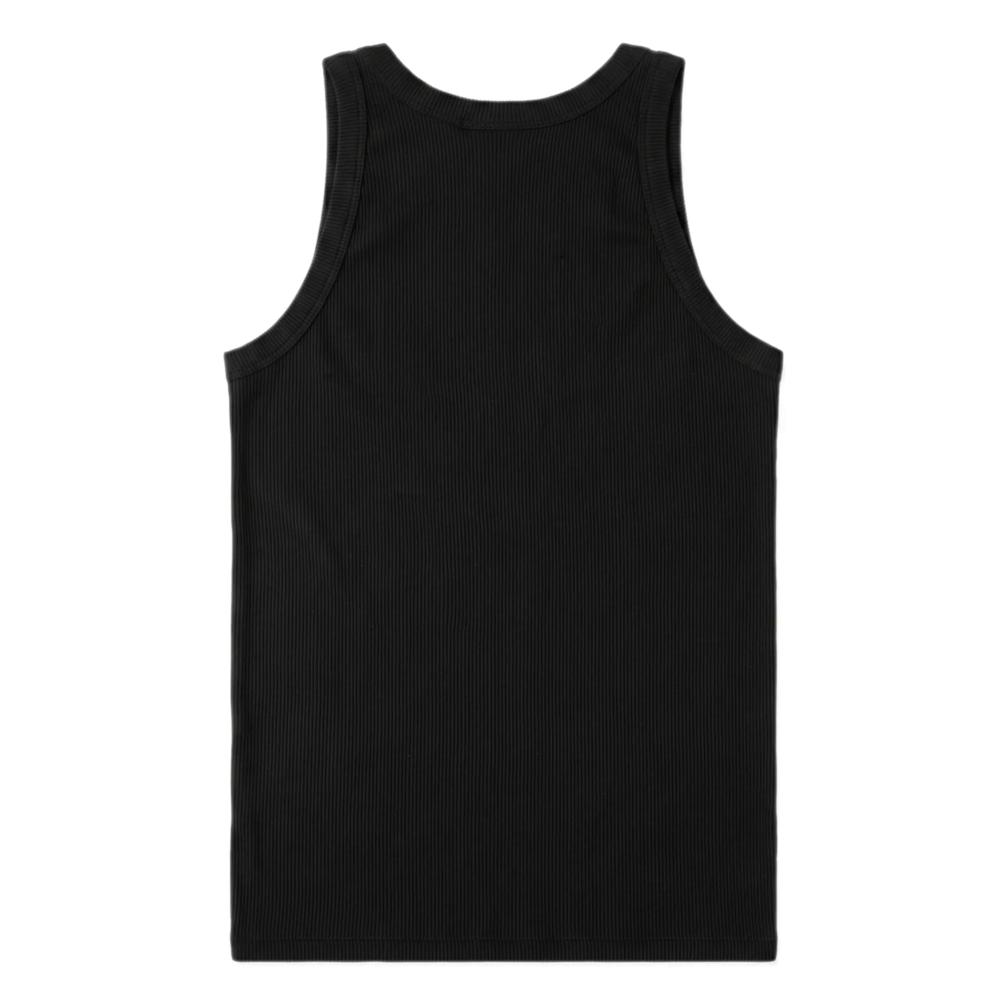Smallable Woman - Camiseta de tirantes acanalada Perla | Negro