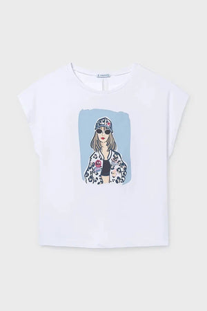Camiseta de algodón para niño Mayoral