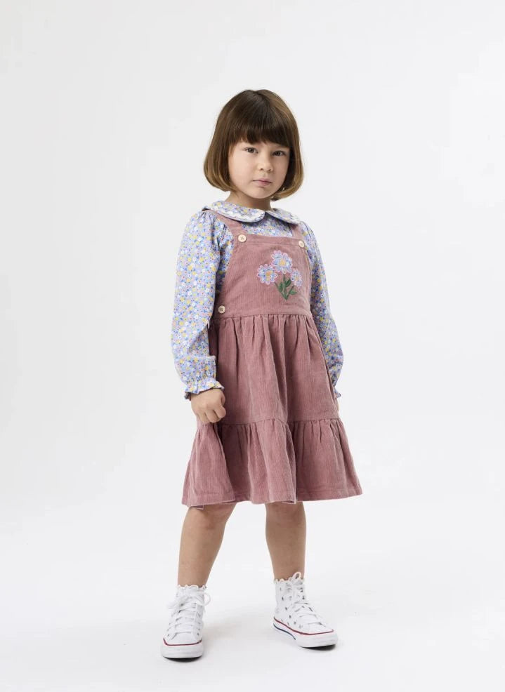Goldie + Ace - Mono floral rosa polvo
