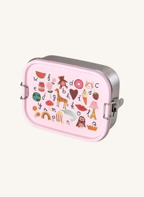 Arroz - Caja de Almuerzo ABC | Rosa Pálido