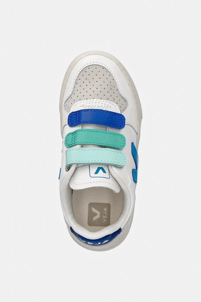 Zapatillas deportivas de piel Veja Small V-10 para niños