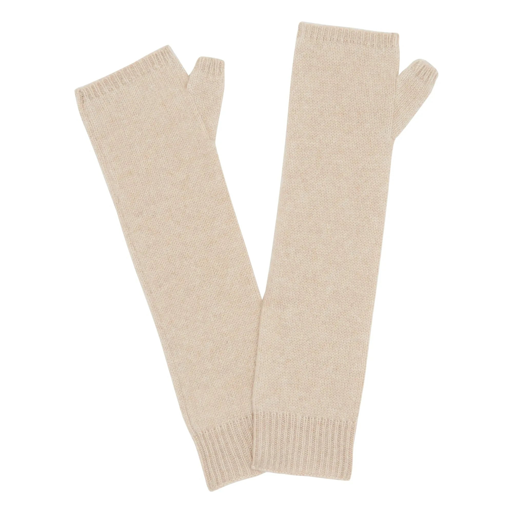 Kujten - Guantes de cachemira Sochi | Beige