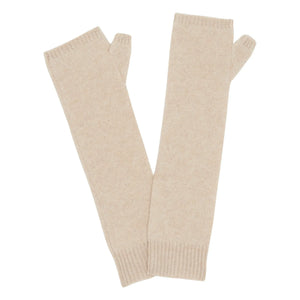 Kujten - Guantes de cachemira Sochi | Beige