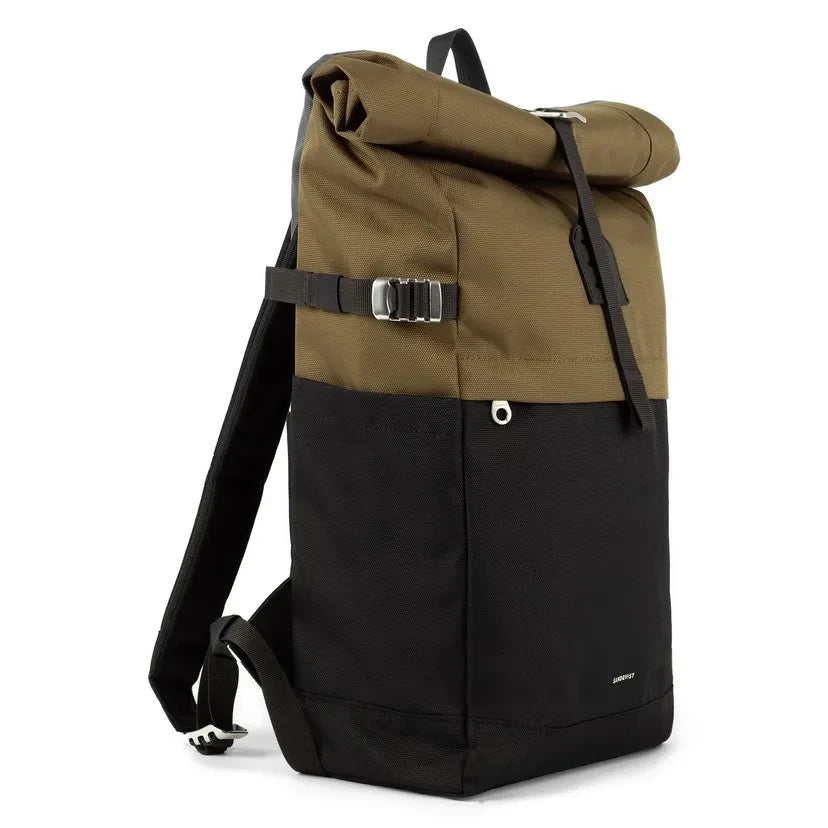 Sandqvist - Mochila Icon Rolltop 14 | Caqui