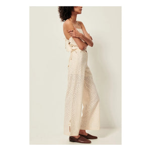 Sessùn - Allindy Pantalón de algodón | Crudo