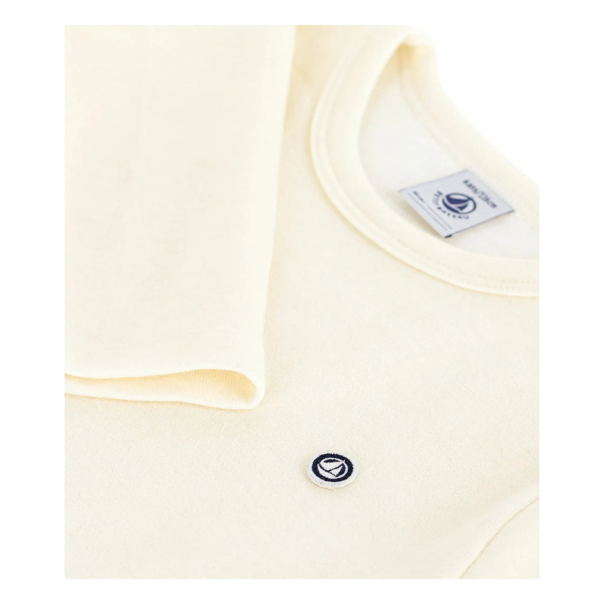 Petit Bateau - Camiseta de lana | Crudo