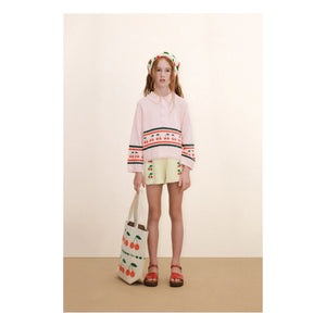 Tinycottons - Polo cereza de punto | Rosa