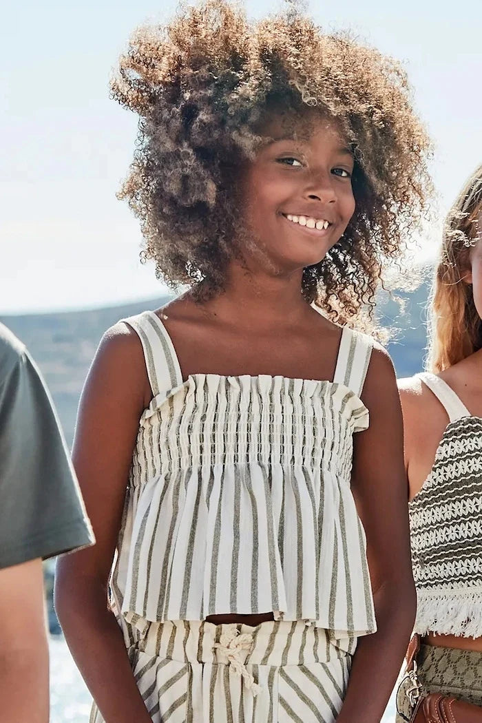 Blusa de algodón infantil Mayoral