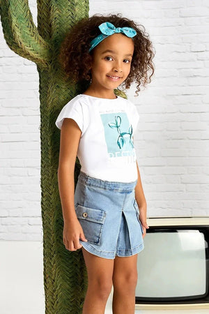 Mayoral pantalón corto vaquero cargo para niño