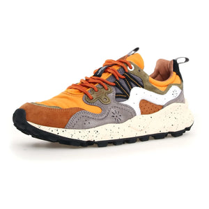 Flower Mountain - Zapatillas Yamano 3 de ante y nailon | Mostaza