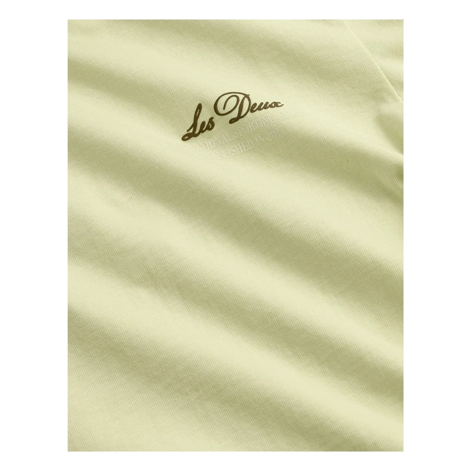 Les Deux - Globe Les Deux Camiseta Algodón orgánico | Amarillo