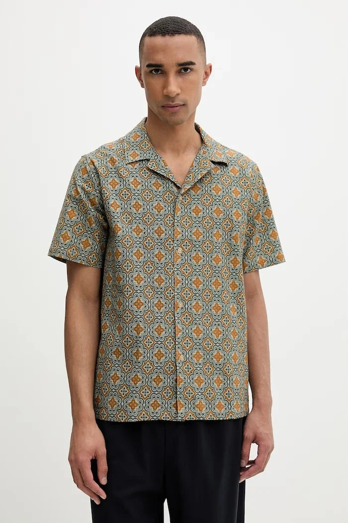 Camisa de algodón para hombre Les Deux Lukas