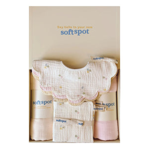 Soft Spot - Set de regalo de nacimiento de primavera | Crudo