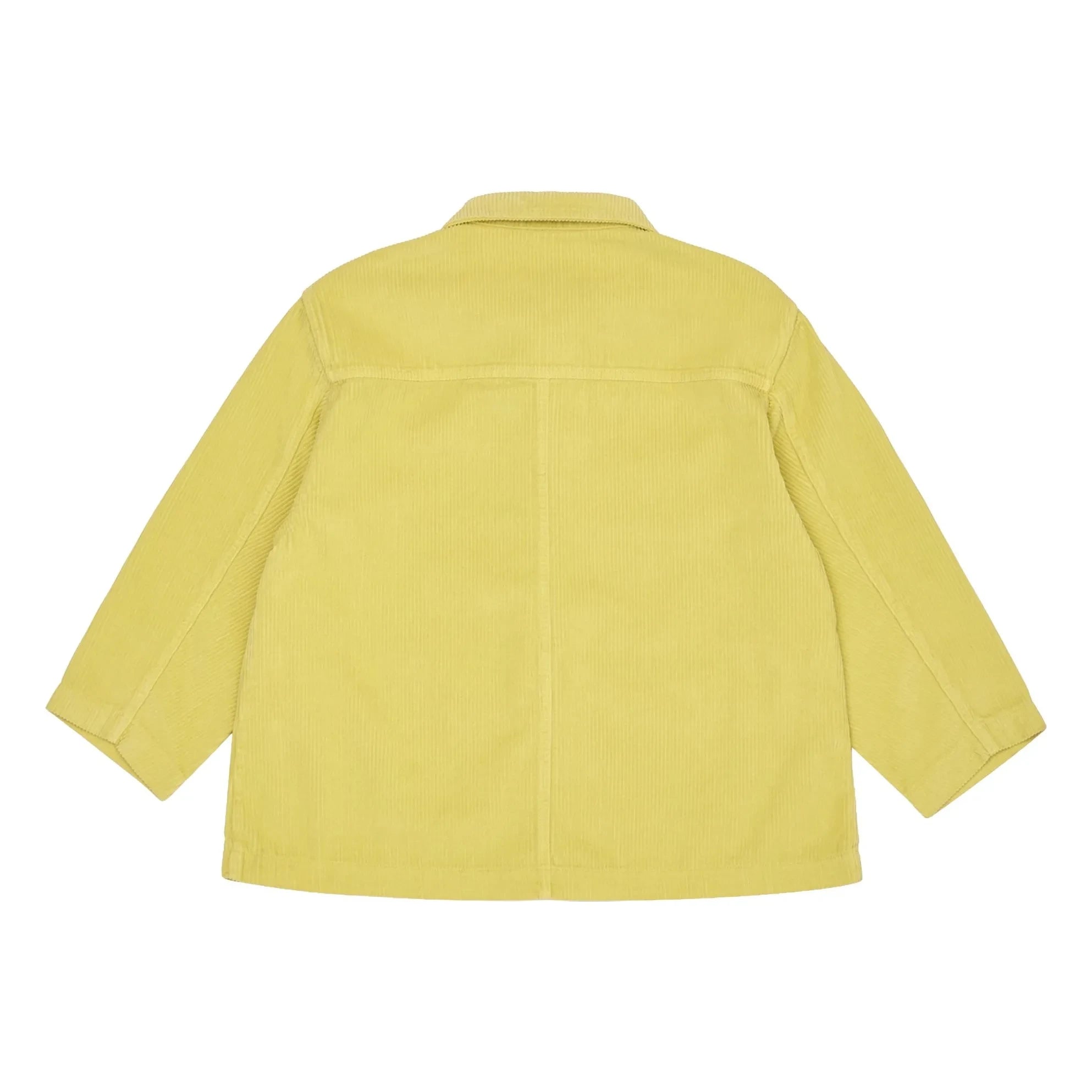 Main Story - Sobrecamisa de pana de algodón orgánico | Amarillo
