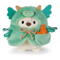 Nici - Snono el oso polar de peluche con disfraz de dragón | Verde