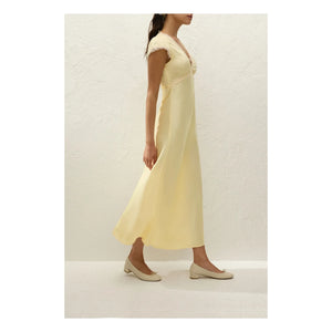 Faithfull the Brand - Vestido Gala | Amarillo