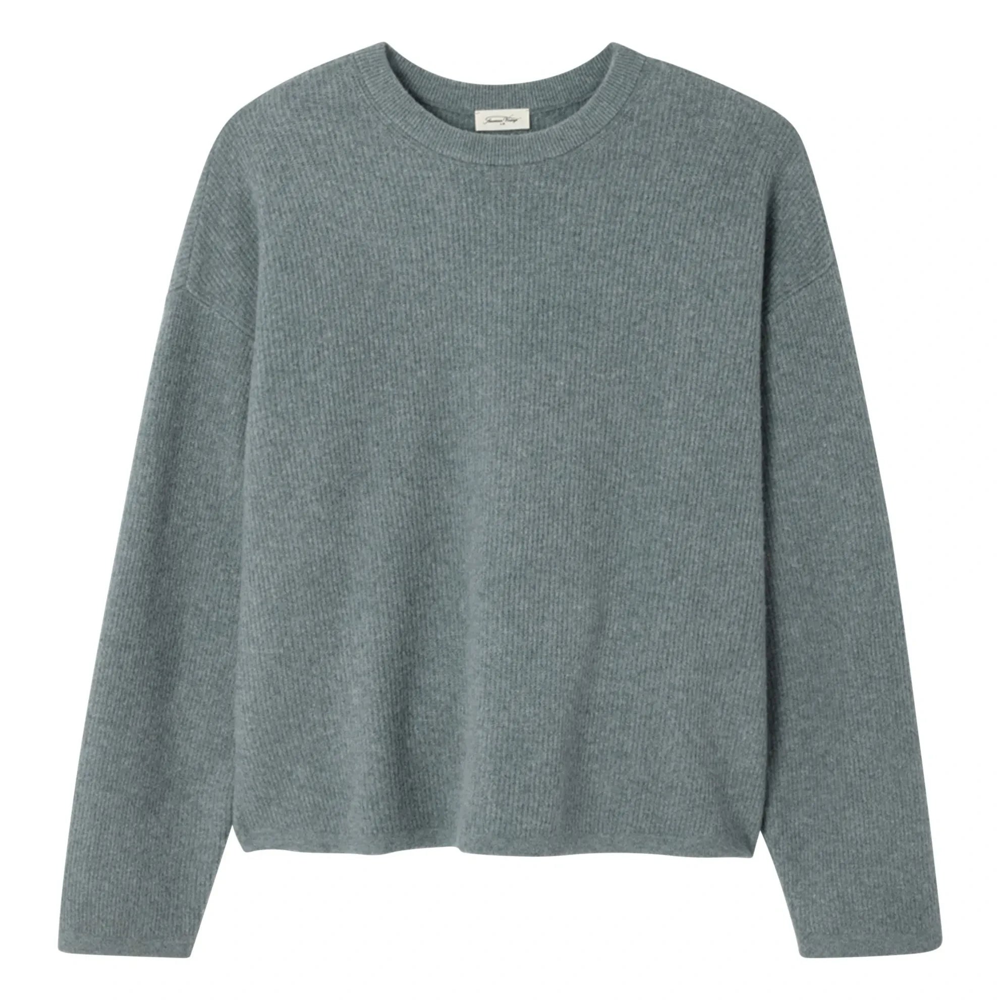 American Vintage - Jersey de cuello redondo | Granito