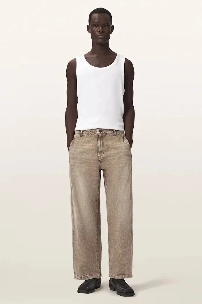 AllSaints barrel fit vaqueros de hombre RAAFI
