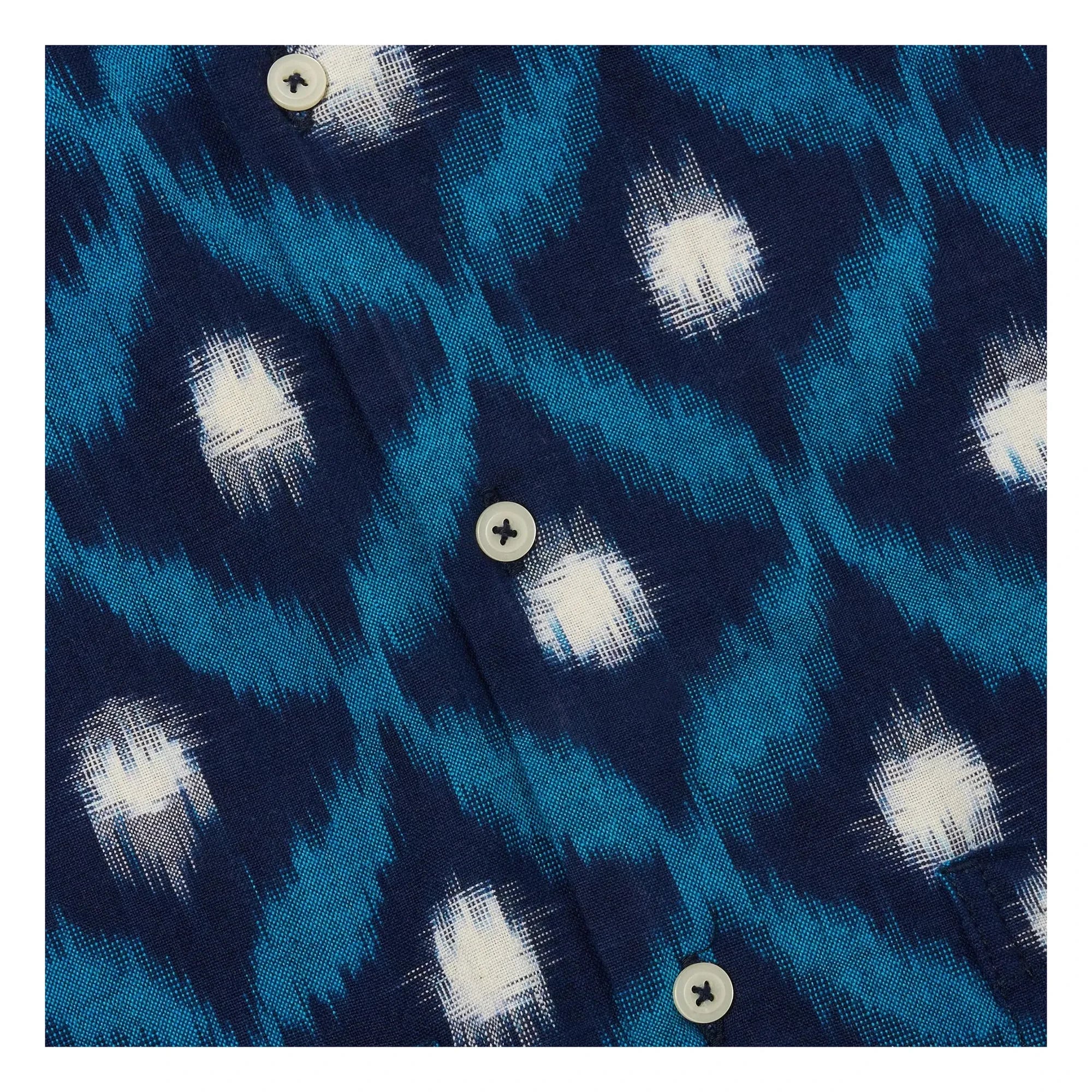 Universal Works - Chemise Deck Diamond | Koyu Mavi