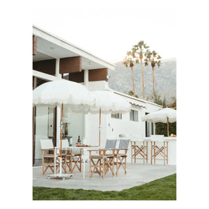 Business & Pleasure Co. - Soporte para sombrilla | Blanco