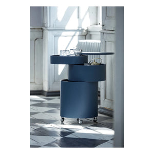 Verpan - Mueble de almacenaje móvil Barboy | Azul