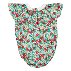 Loir - Mono estampado floral Bilbao | Blanco