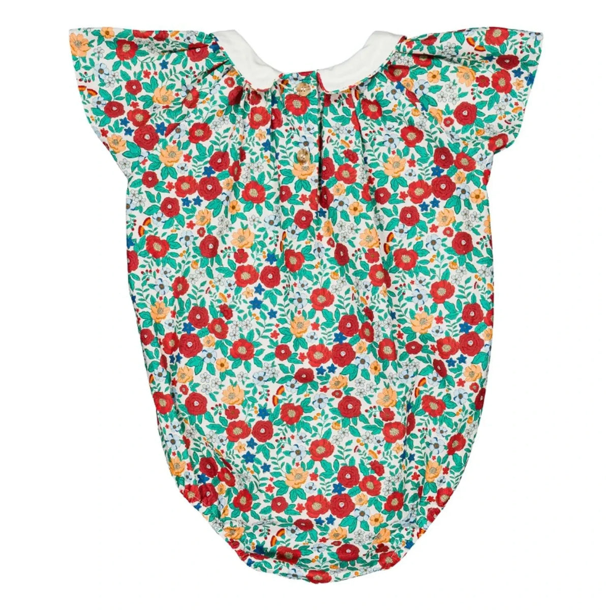 Loir - Mono estampado floral Bilbao | Blanco