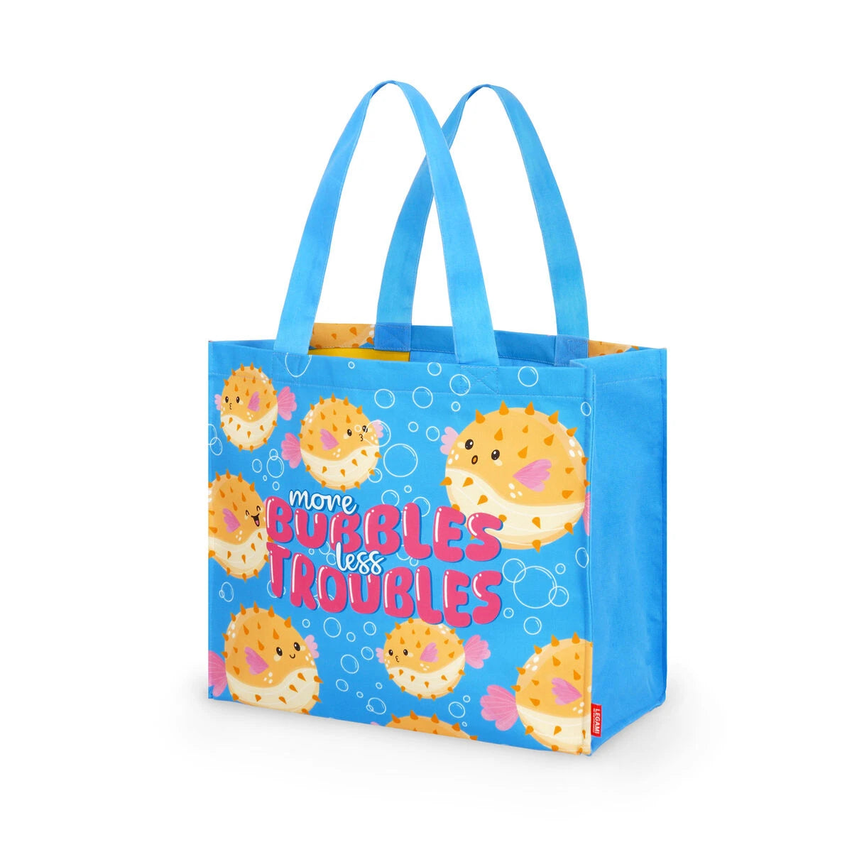 Legami - Bolsa de playa Pufferfish