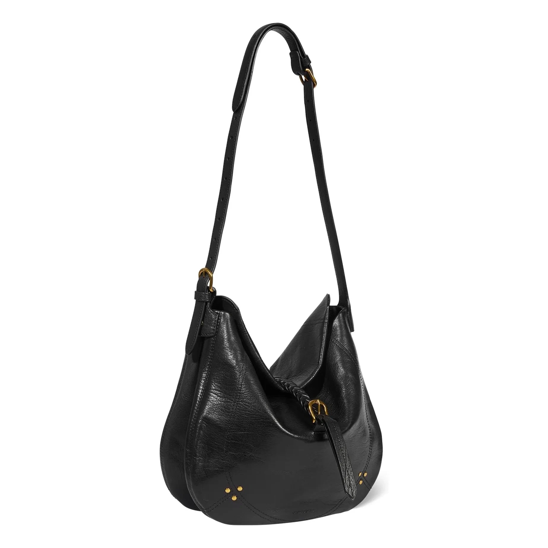 Jérôme Dreyfuss - Bolso Luis Chèvre Grainé | Negro
