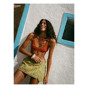 Soleil Soleil - Flo Jersey Top | Terracota