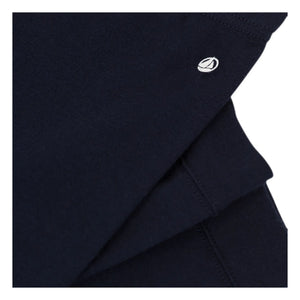 Petit Bateau - Leggings de algodón orgánico | Azul marino