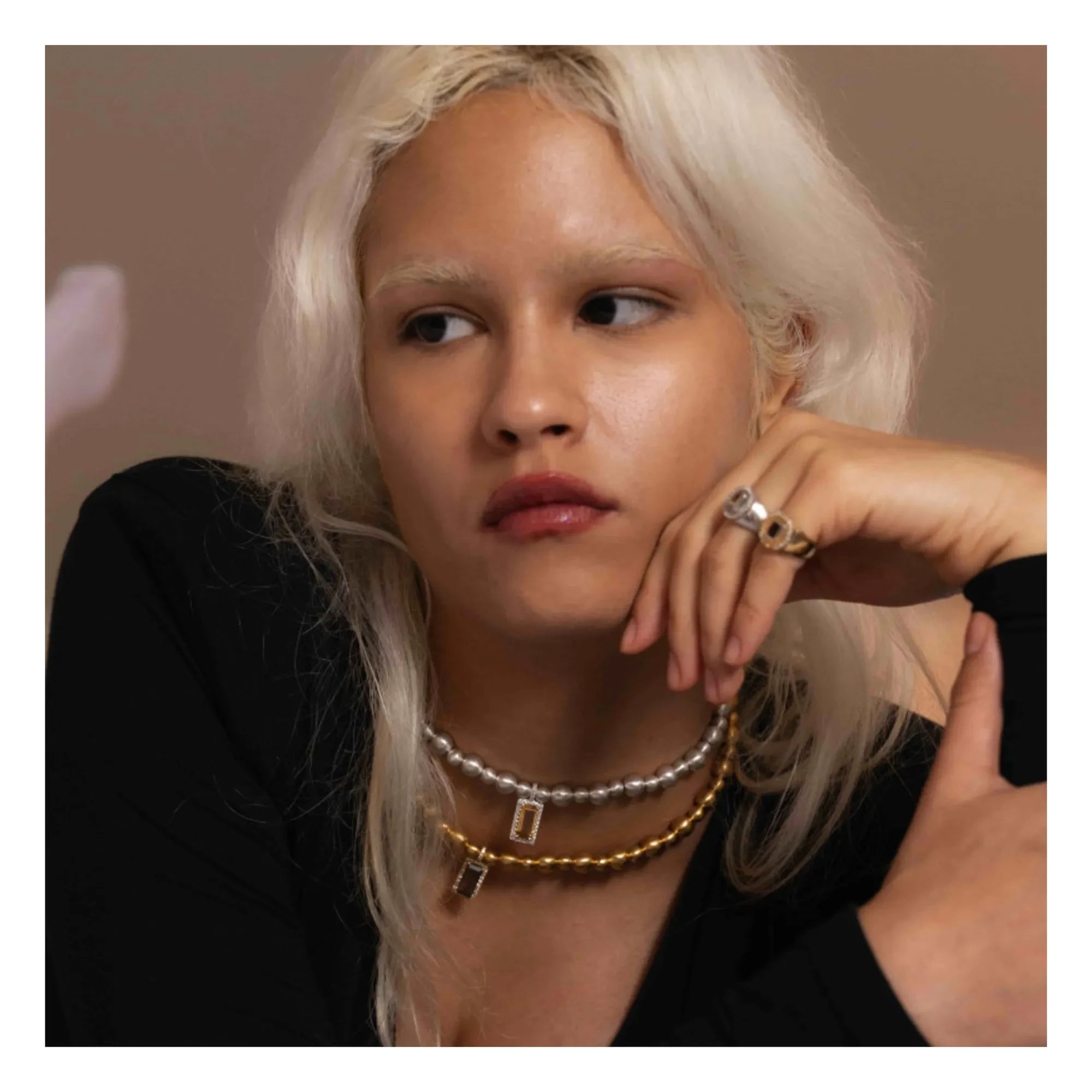 Irene d'Arloz - Collar Poupette | Citrino