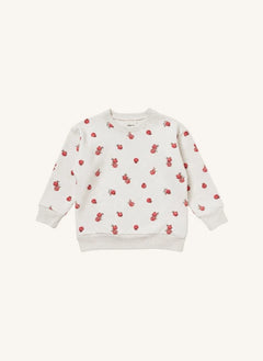 Studio Bohème - Bart Grenades Sudadera de Algodón Orgánico | Ecru