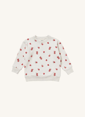 Studio Bohème - Bart Grenades Sudadera de Algodón Orgánico | Ecru