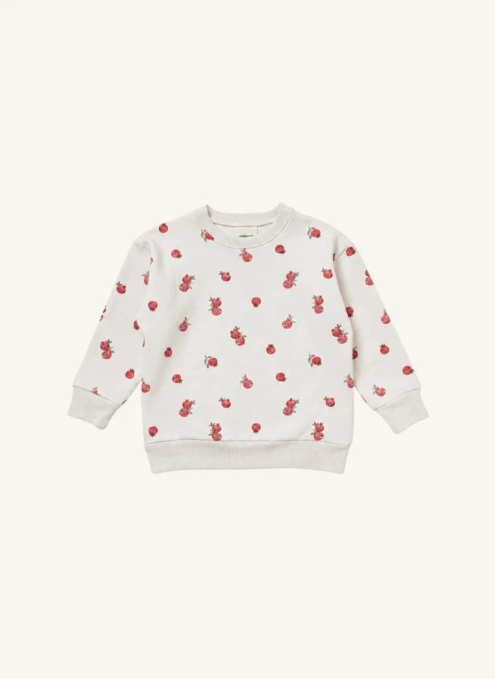 Studio Bohème - Bart Grenades Sudadera de Algodón Orgánico | Ecru