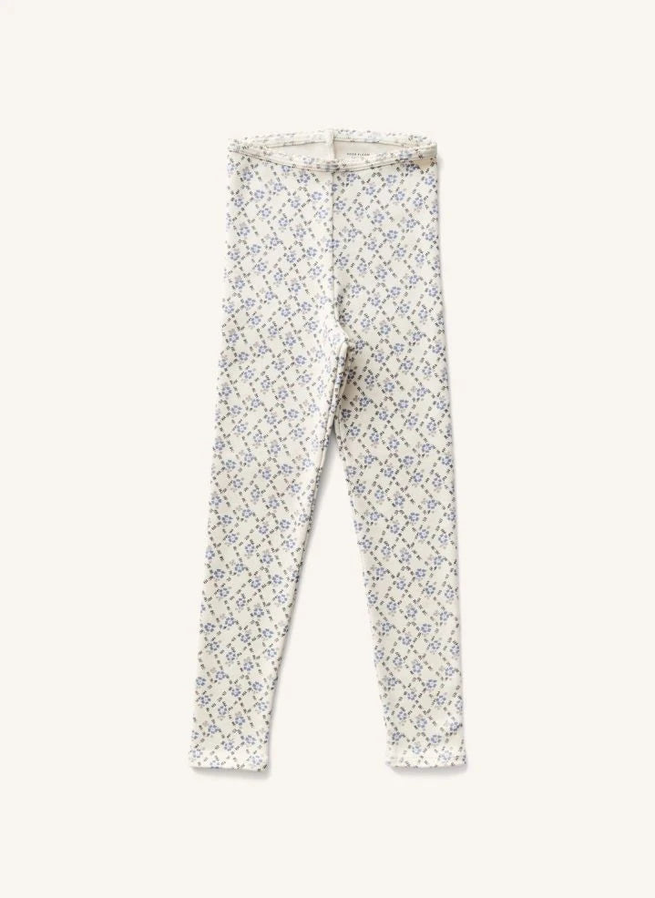 Soor Ploom - Pantalones de malla Trellis | Azul claro