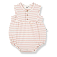 1+ in the family - Cinnia Mono de rayas | Beige rosa