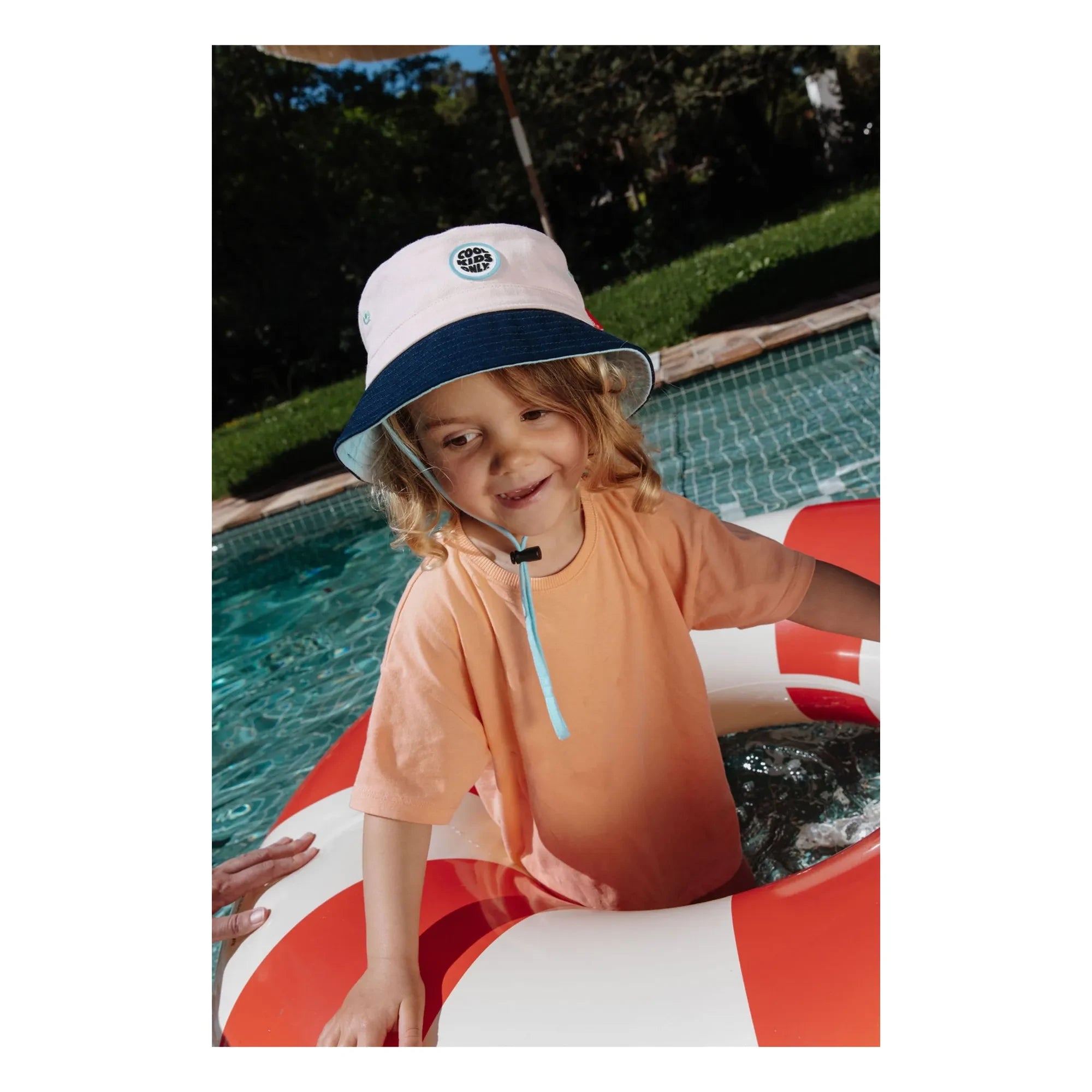 Hello Hossy - Bob Cordon Ajustable Mini Algodón Orgánico | Azul Marino